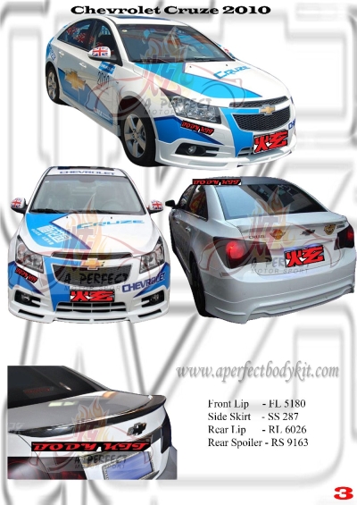 Chevrolet Cruze 2010 Bodykits 