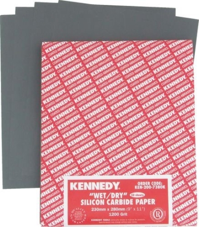 Wet Or Dry Silicon Carbide Paper, 230mm x 280mm P60, KEN2007060K