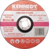 Cutting Disc 115 x 3 x 22.23mm, KEN2306080K Depressed Centre And Flat Reinforced Cutting And Grinding Discs Kennedy