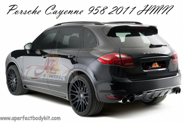 Porsche Cayenne 958 2011 HMN Style Rear Lip 