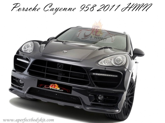 Porsche Cayenne 958 2011 HMN Style Front Bumper 