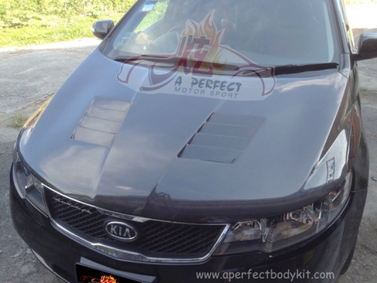 Kia Forte Carbon Fibre Front Bonnet 