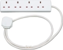 Plugs, Ultraslim Multi Socket Extension, KEN2801200K Ultraslim Multi Socket Extension Kennedy