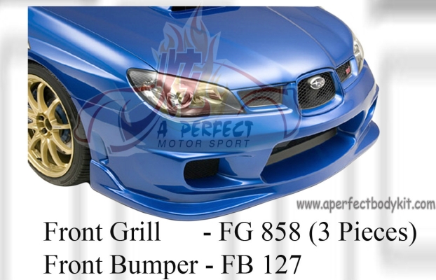 Subaru Version 9 2006 Ing Front Bumper  