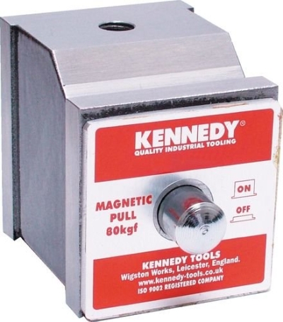 Magnetic Bases, Push Button Base - 80kg, KEN3332200K