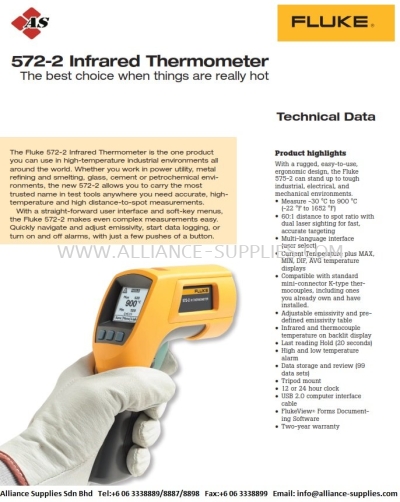 FLUKE Infrared Thermometer/ Temperature Gun