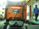 Lorry Sticker - Diecut Cutting Wording Sticker Lorry Vehicle advertising 
