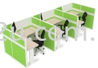 Cubicle Workstation - L Solution Office Workstation Office System