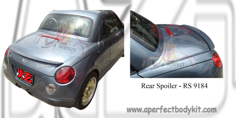 Daihatsu Copen Rear Spoiler (A Perfect Style)