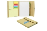 E023 Eco Sticky Notes With Memo Pad & Recycled Paper Pen Sticky Note Eco Friendly Products