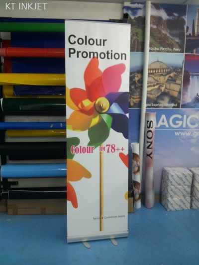 Roll up bunting Color Promotion