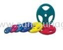 Colour olympic weight plate