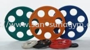 7 holes colour olympic plate Free weight