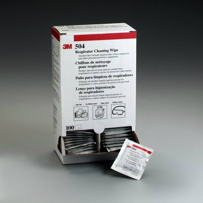 3M 504 RESPIRATOR CLEANING WIPE