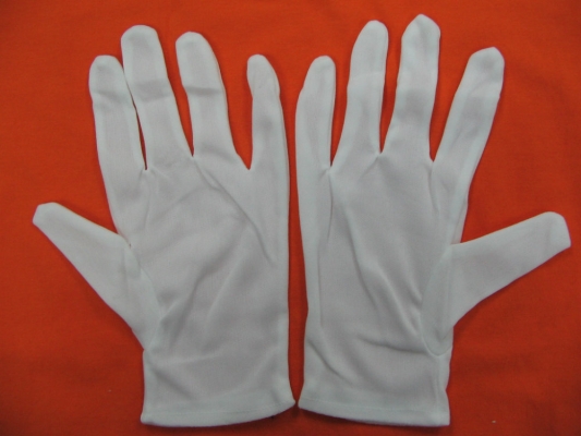 WHITE COTTON GLOVE