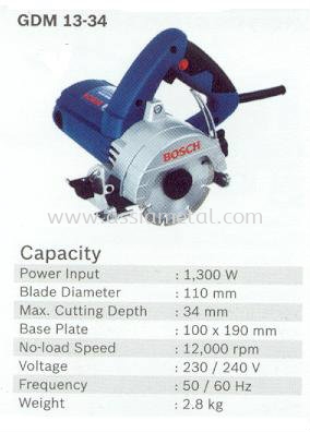 Bosch GDM 13-34 Diamond Wheel Cutter