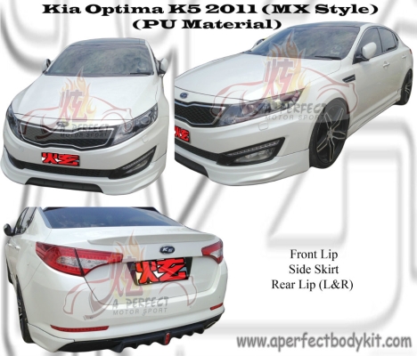 Kia Optima K5 MX Style Bodykits 