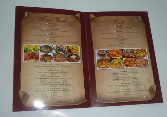 Menu Design