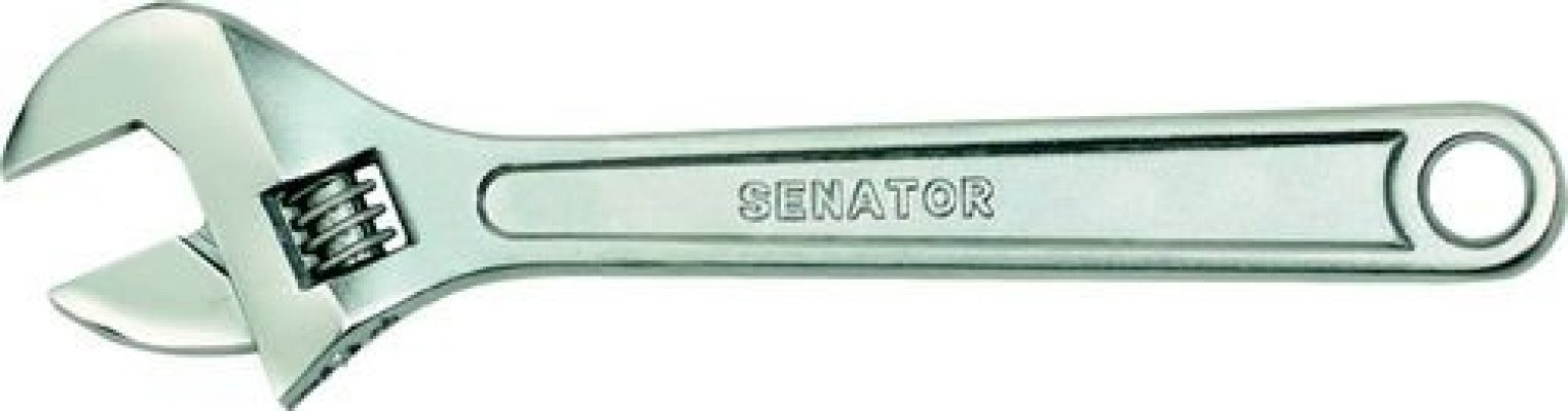 Adjustable Spanner, Chrome Finish Adjustable Wrenches 15", SEN5011150K