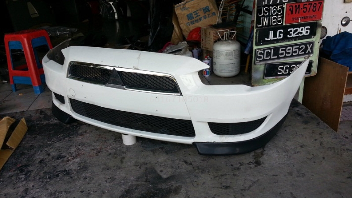 mitsubishi lancer gt bumper used condition