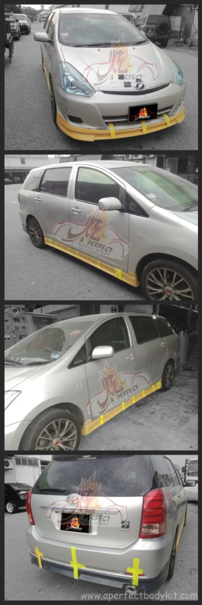 Toyota Wish 2006 WLD Style Bodykits 