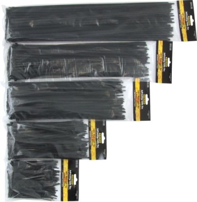 Cable Ties Sets Black 3.5mm, EDI5153060K