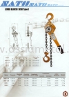 Sato Lever Black ( HSH Type ) Lifting Equipment