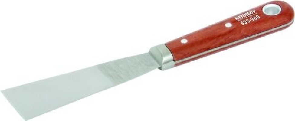 Putty Knives Scale Tang Chisel Point 115X38mm, KEN5330960K