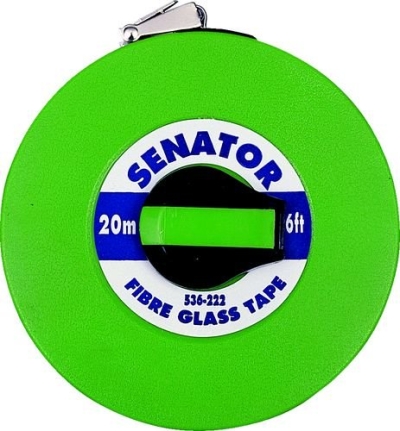 Measuring Tape, Long Tape Measures - Hi-Visibility Case 20m/66', SEN5362220K