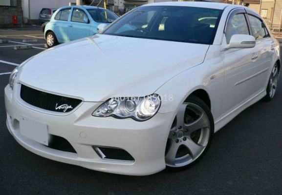 toyota mark x vertiga bumper bodykit 