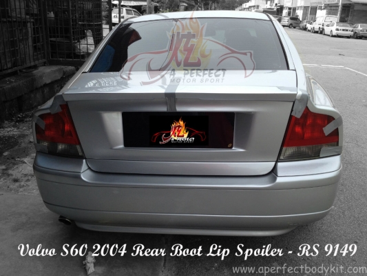 Volvo S60 2004 Rear Boot Lip Spoiler 