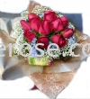 Rose Bouquet Set 04-Deep Love(SGD44) Blossom Rose Bouquet