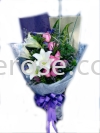 Lillies/Tulips bouquet 03-Romance For All(SGD68) Lillies/Tulips