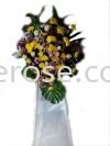 Condolence Sympathy Stand31-Wreath Flower(SGD60) Sympathy