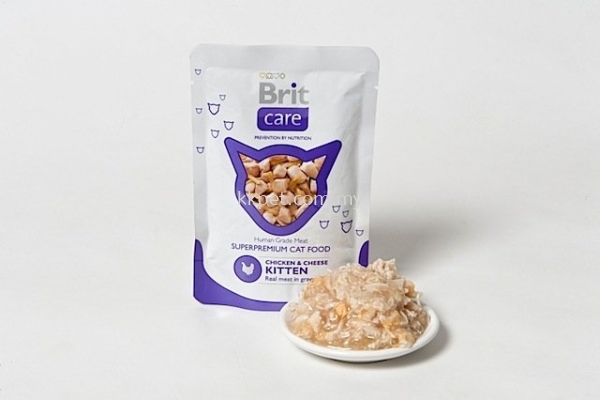 Brit Care Pouches Chicken & Cheese Kitten