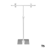 652032 - SQUARE BASE T TYPE w 2 CLIP ADJ. H75cm (T5) PRICE LIST STANDS POP CLIPS & STANDS