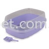 Cat Litter Tray Purple Cat Litter Pans and Accessories Cat Accessories