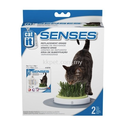 Catit Design Senses Grass Garden Kit, Grass Refill ( 2-pack) (50777)