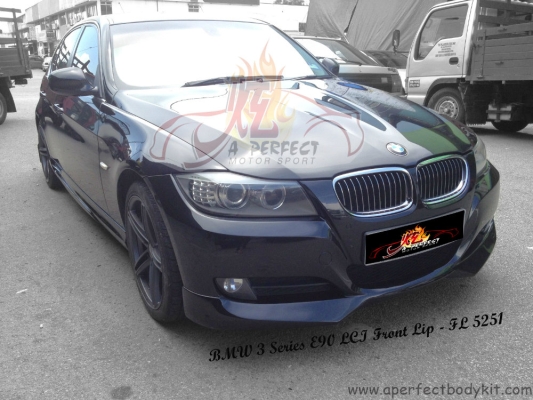 BMW 3 Series E90 LCI Front Lip 