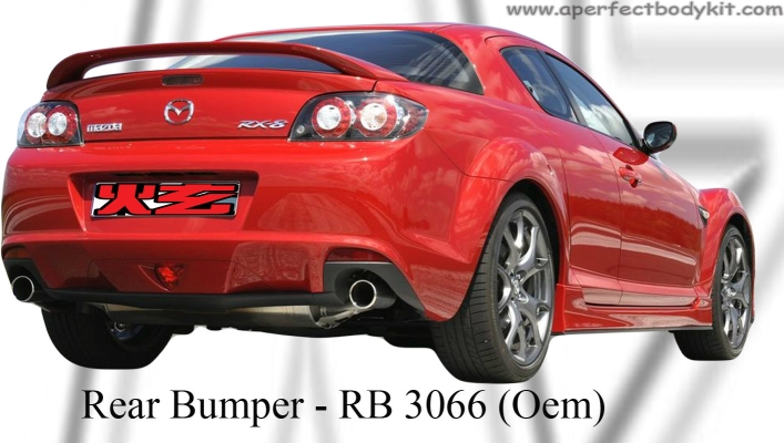 Mazda RX8 2010 Facelift Oem Rear Bumper 