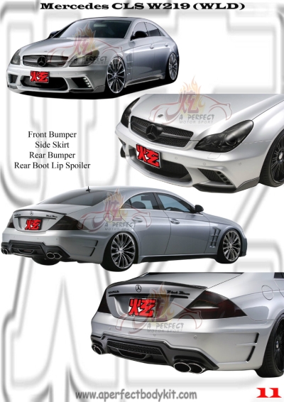 Mercedes CLS W219 (WLD Style) Bodykits 