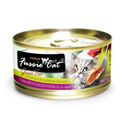 Fussie Cat Tuna With Chicken Formula In Aspic