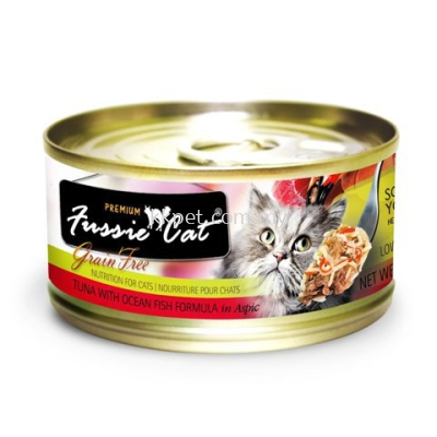 Fussie Cat Tuna With Ocean Fish Formula In Aspic