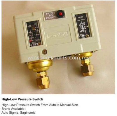 High-Low Pressure Switch