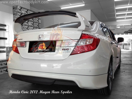 Honda Civic 2012 Mugen Rear Spoiler 