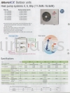 Heat Pump Systems 4,5,6hp (11.2kw ~ 15.5kw) Mitsubishi Air - Cond Products