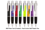 PP03 550F New York (Frosted) Pens - Plastic Pens