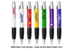 PP05 550S New York_Solid_Push Action Ball Plastic Pen Pens - Plastic Pens