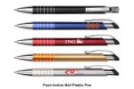 PP022 Galaxy_Push Action Ball Plastic Pen Pens - Plastic Pens