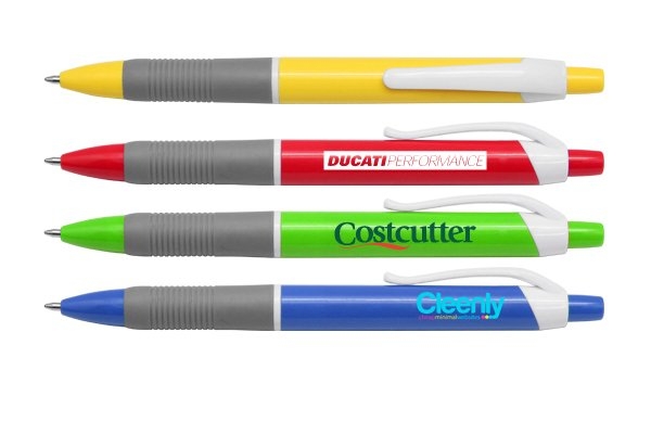 PP035 Push Action Ball Plastic Pen